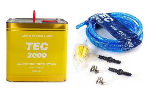 TEC 2000 DIESEL INJECTOR FLUSH 2.5L PŁUCZE WTRYSKI + ZESTAW ZŁĄCZEK