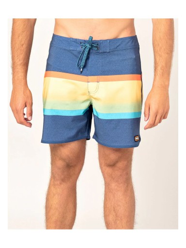 Boardshorty RIP CURL MIRAGE RETRO SORBET 16'' niebiesko żółte 30
