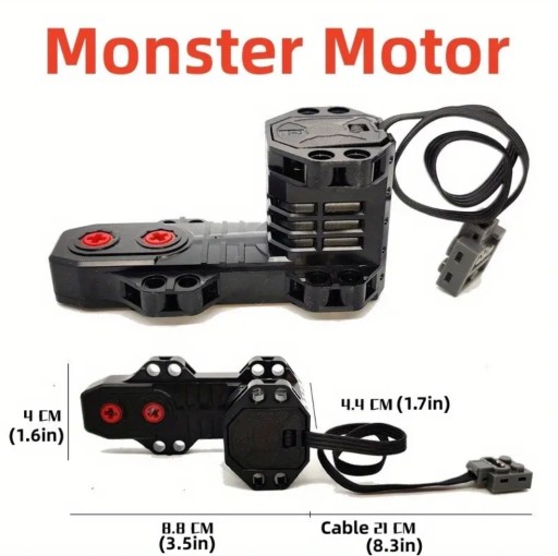 TECHNIC Motor Silnik RC Power Functions Serwo M L MONSTER ZAMIENNIK LEGO