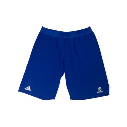Синие детские волейбольные шорты ADIDAS S