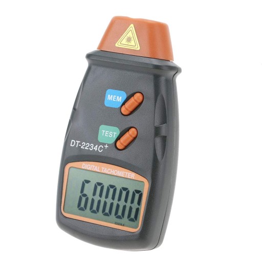 Handheld Digital Photo Tachometer, Non-Contact Digital LCD Laser Photo
