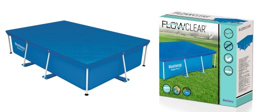 Pokrywa 58105 Plandeka na Basen 259x170cm Bestway