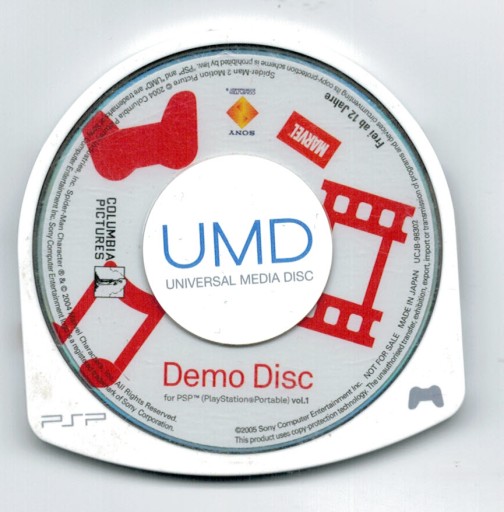 GRA SONY PSP DEMO DISC VOL