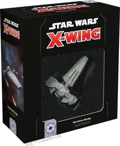 STAR WARS X-WING STATEK INFILTRATOR SITHÓW PL 2ed.