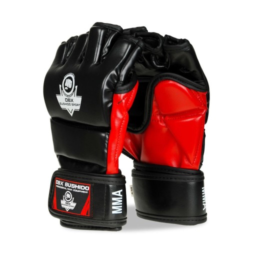 RĘKAWICE DO MMA GRAPPLINGOWE TRENINGOWE PŁASKIE NA WOREK DBX BUSHIDO M
