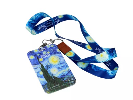 Etui na kartę / identyfikator - V. van Gogh, Gwaiździsta Noc (CARMANI)
