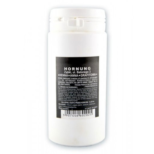 Henna Proszkowa Grafitowa Hornung 100g pudrowa