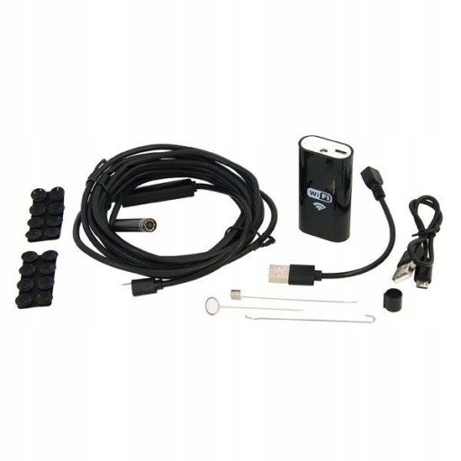 ENDOSKOP KAMERA INSPEKCYJNA WIFI USB HD 8mm 3.5m