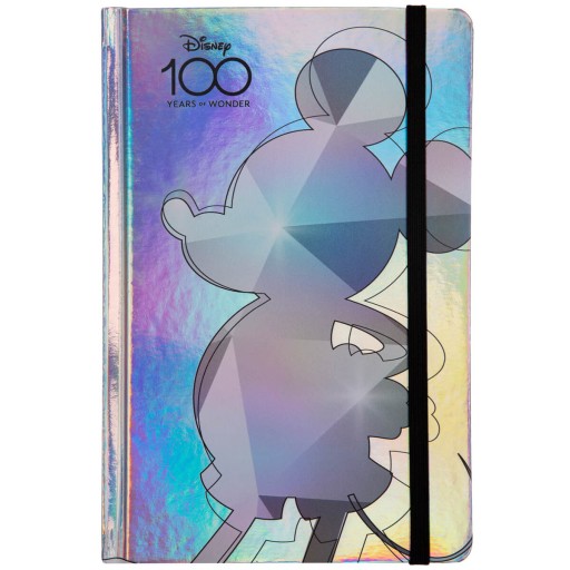 Notes A5 z gumką Disney 100 Coolpack opalizujący 80 kartek linia