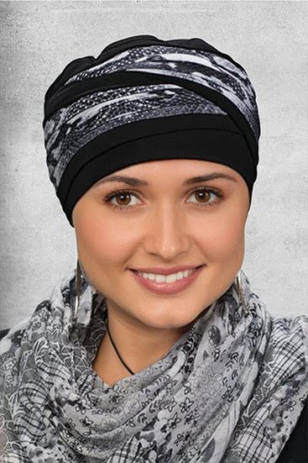 Turban LAURA Bambus Turbany Turban Lidia CZ.1