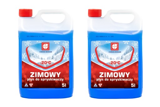Chemia Bomar Zimowy Płyn Do Spryskiwaczy 2x5L TYLKO DLA FIRM NA NUMER NIP