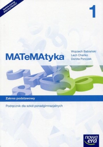 MATeMAtyka 1 Podręcznik Zakres podstawowy