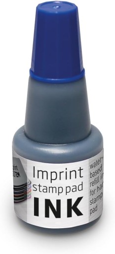 Trodat Imprint ImprintInk Tusz do stępli, Niebieski, 24 ml