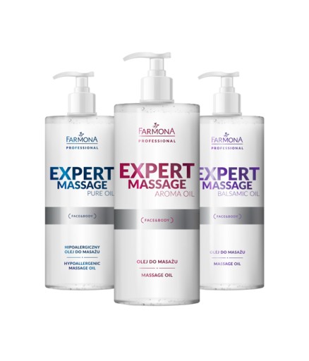 FARMONA EXPERT MASSAGE - ZESTAW 3 OLEI DO MASAŻU