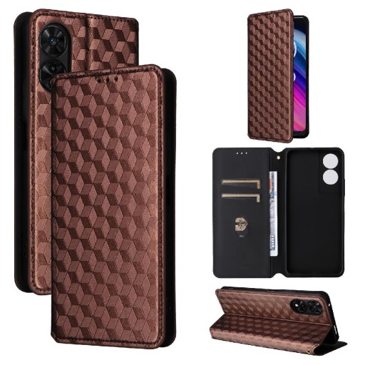 Etui Dla TCL 505/T509K/T5094 Wzór 3D Zamknięcie Magnetyczne Skóra PU Na