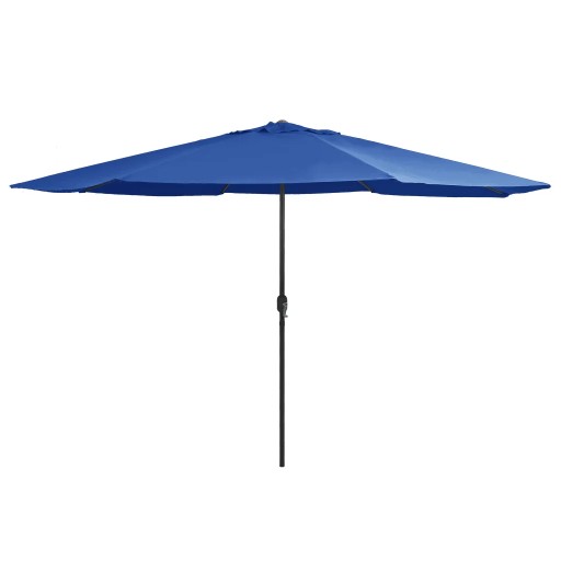 Parasol ogrodowy na metalowym słupku, 400 cm, laz