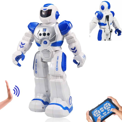 SMART ROBOT PROGRAMOWANIE CHODZI GEST EMOJI USB