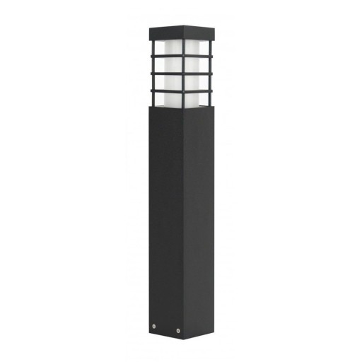 Słupek ogrodowy lampa czarna RADO II 50 cm