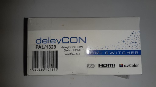 deleyCON HDMI Switch HDMI rozgałęziacz adapter