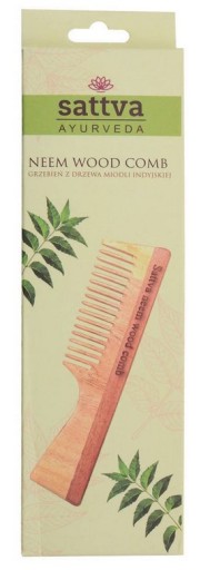 Sattva Neem Comb Grzebień Single 19cm