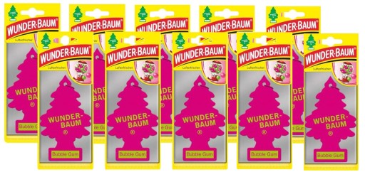 WUNDER BAUM ZAPACH CHOINKA ZAPACHOWA BUBBLE GUM