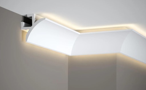 MARDOM DECOR LISTWA SUFITOWA OŚWIETLENIOWA LED QL002 H-8.5cm DŁUGOŚĆ. 2.0m
