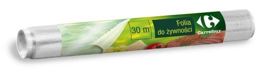 Folia do żywności Carrefour 30 m Strech LDPE