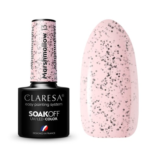 Claresa Lakier hybrydowy MARSHMALLOW 13