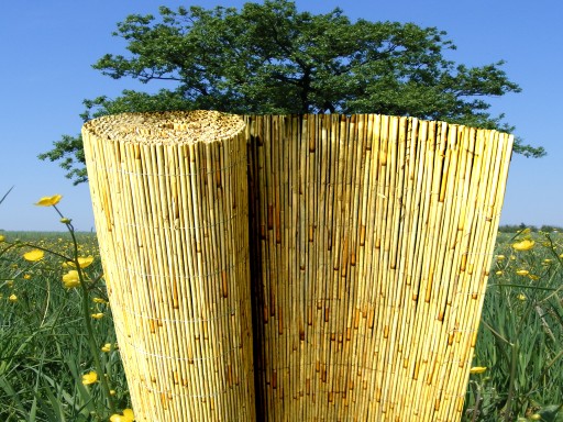 Mata z trzciny, osłonowa,płot,ogrodzenie 1.4x6.0m
