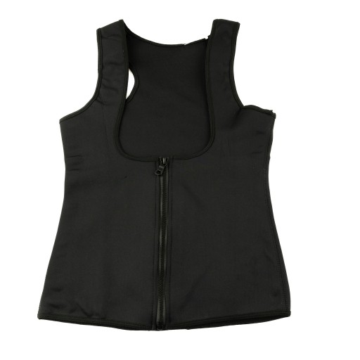 TOP DAMSKI PIANKA NEOPRENOWA CZARNA R. L