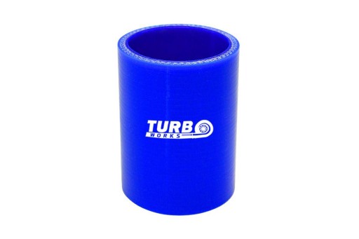 Łącznik silikonowy TurboWorks Blue 80mm