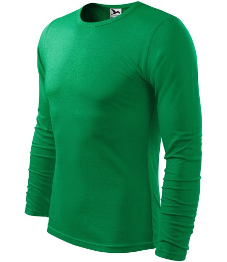 MALFINI FIT-T LS 119 DOPASOWANA koszulka męska z długim rękawem SLIM S