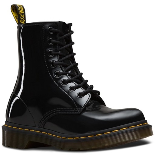 DR. MARTENS 1460 PATENT LAMPER BLACK r. 6(39)