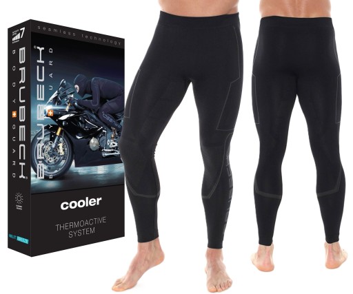 BRUBECK COOLER MEN GETRY CHŁODZĄCE LEGGINSY POD KOMBINEZON MOTOCYKLOWY - M