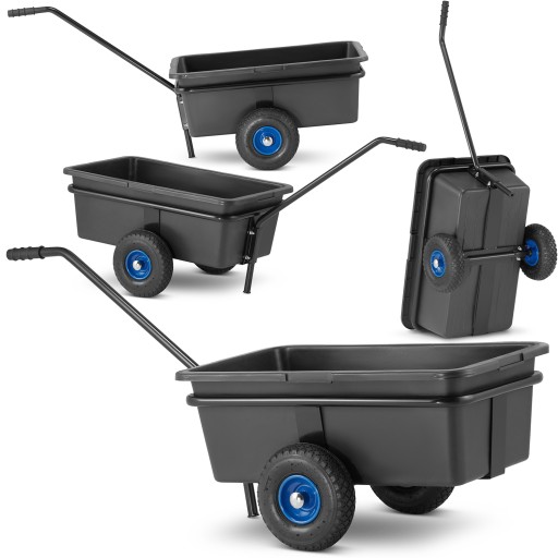 WÓZEK TRANSPORTOWY NA KASTRĘ KALFAS HIGHER 140 L / 200 kg KASTRA BUDOWLANA
