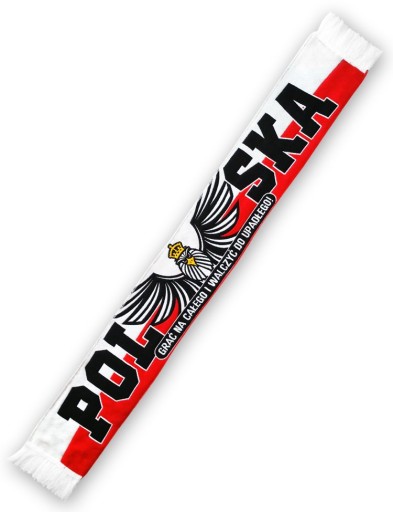 Szalik POLSKA Reprezentacji dla Kibica FANI Kibole