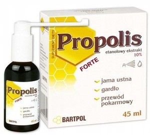 PROPOLIS FORTE 10% 45ml ODPORNOŚĆ zdrowie PROPOLIS FORTE spray