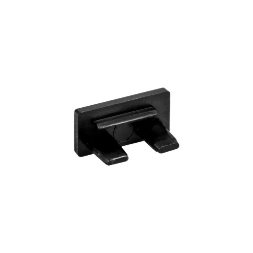 Zaślepka Boczna PVC Profil LED Nawierzchniowy LINE MINI 14x7mm Czarny