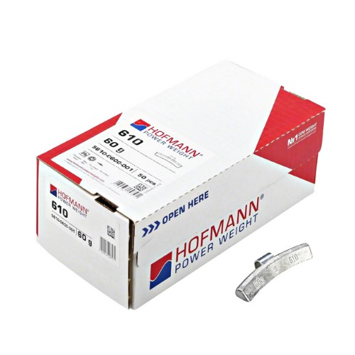 Ciężarki nabijane do felg aluminiowych 60g HOFMANN