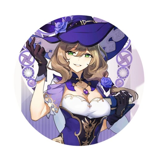 Przypinki Genshin Impact Lisa 58mm