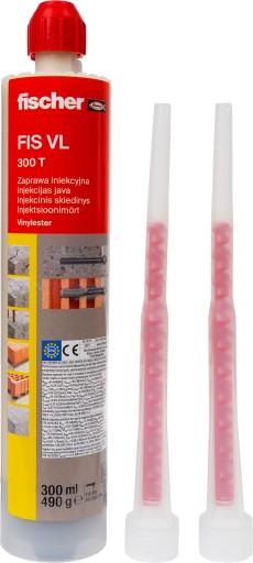 Kotwa chemiczna Fischer VL 300 T zaprawa żywica
