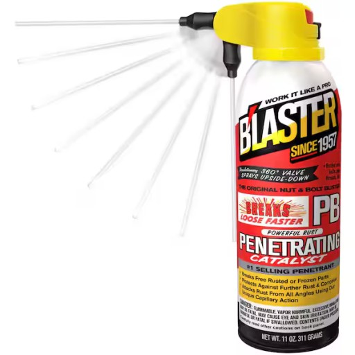 PB B'LASTER Neutralizator Rdzy Odrdzewiacz Penetrujący Spray BLASTER z USA