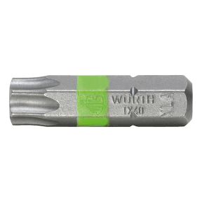 BIT GROT TX40 TORX ZIELONY 1/4 CALA 25 MM WURTH