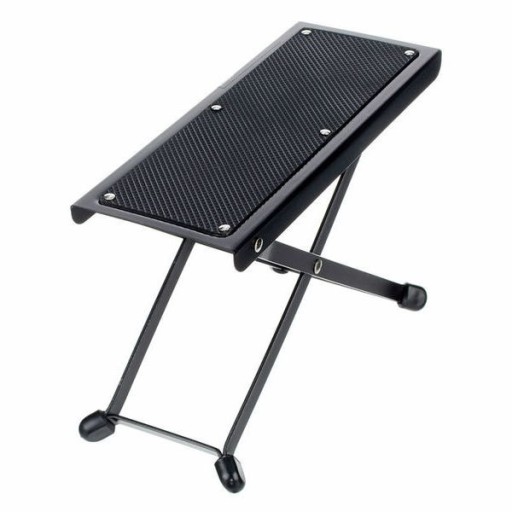 Millenium Foot Rest Podnóżek gitarowy Składany Czarny