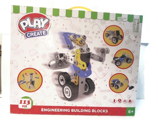 PLAY CREATIVE ENGINEERING BULDING BLOCKS