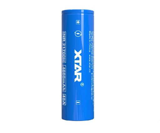 XTAR 21700 4000mAh Li-ION 3,7V wysokoprądowy 25A