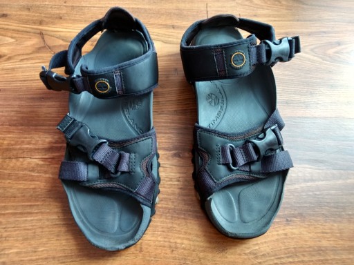 aczarne regulowane paski Timberland r.43