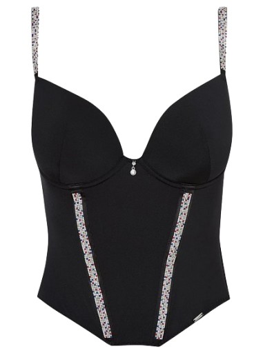 George - gorset z usztywnianymi miseczkami Entice Diamante Strap Corset 85F