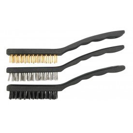 SZCZOTKI 3CZ.MIEDŹ-STAL-NYLON 17CM 06963V VOREL