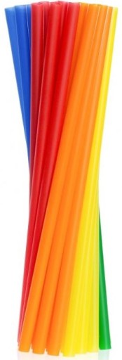 Słomki plastik Godan 200 szt.